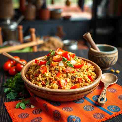 Easy Gari Fortor - Ghanaian Food Recipe